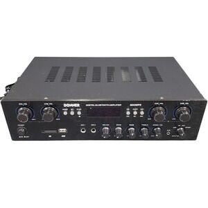 Donner MAMP5 Bluetooth 5.0 Stereo Amplifier 440W 4-Channel USB SD FM 2 Mic In